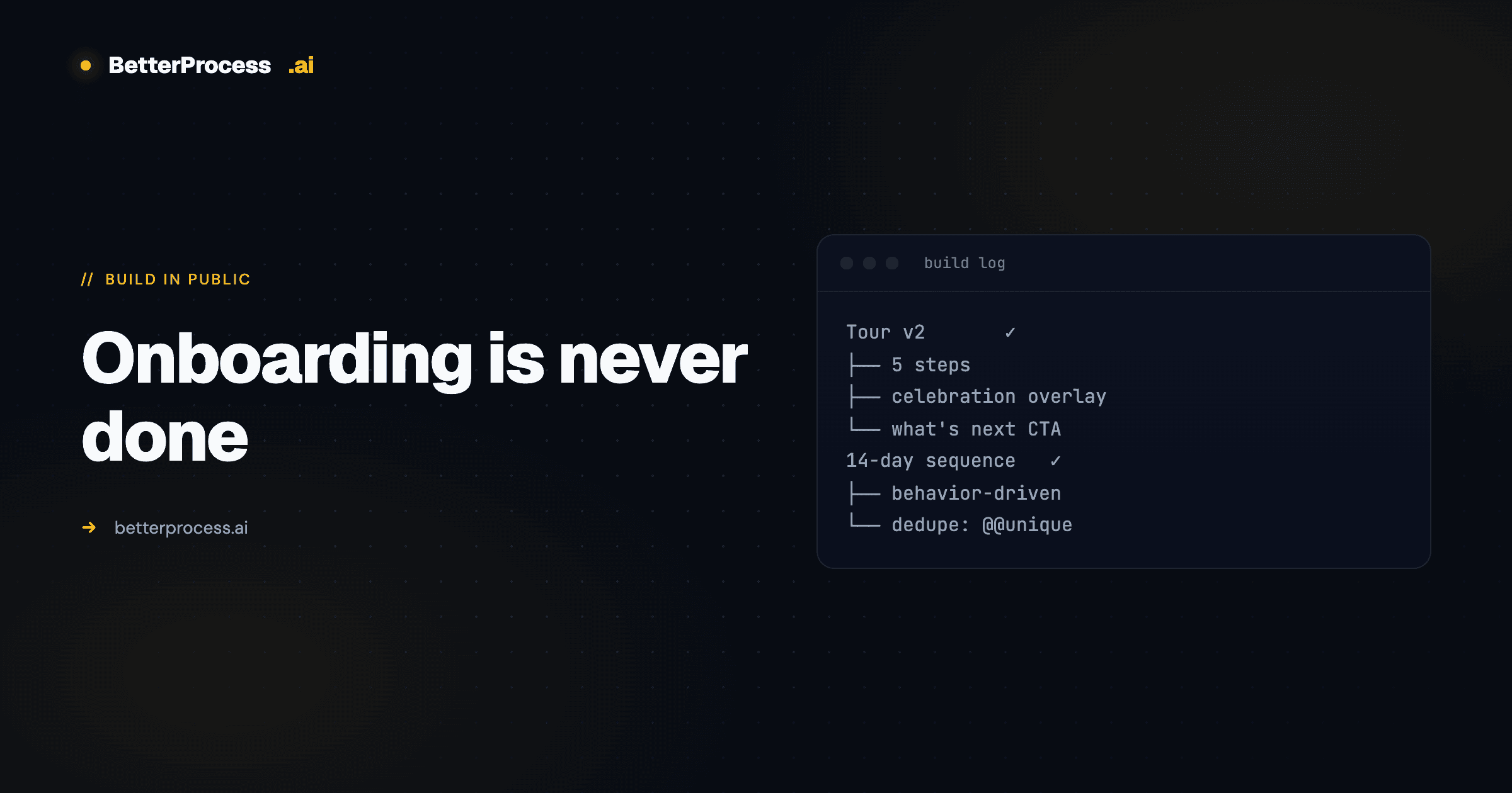 Onboarding is never done cover